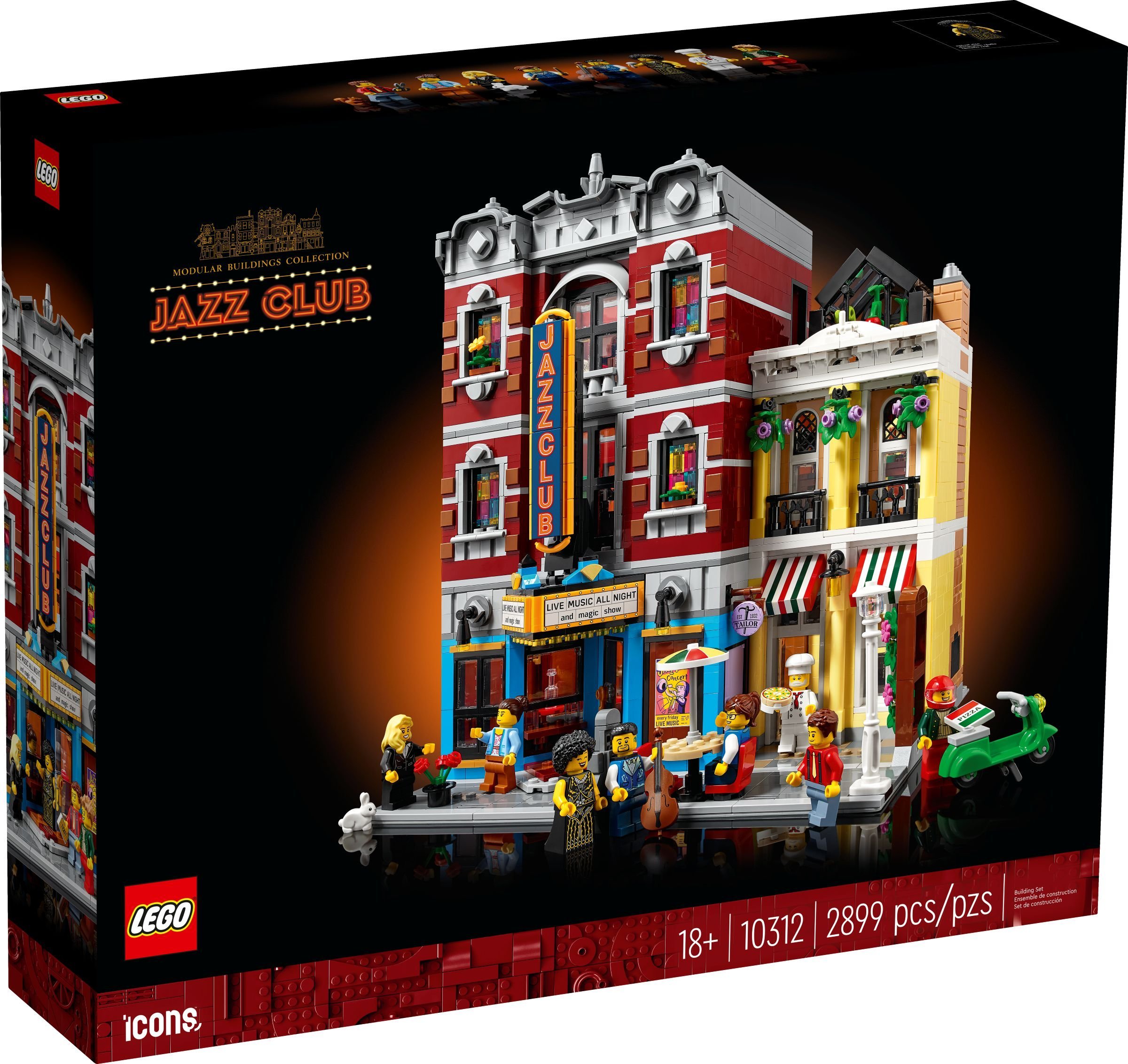 LEGO Icons Klub jazzowy (10312)