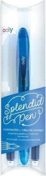 Kolorowe Baloniki Pióro wieczne Splendid niebieskie + 3 naboje