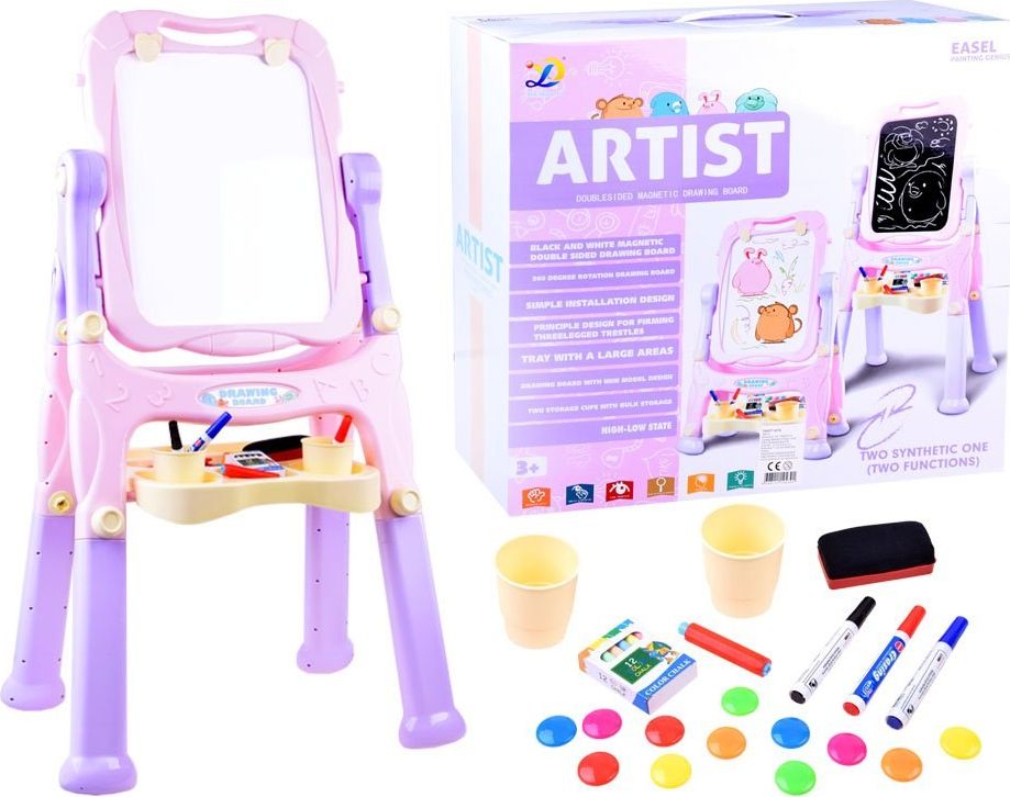 Jokomisiada Tablica magnetyczno kredowa pisaki kreda TA0077R