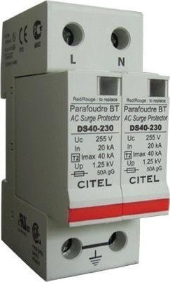CITEL Ogranicznik przepięć Typ 2 (C) 40/80KA 2P DS42-230