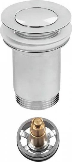 UN KOREK UMYWALKOWY KLIK KLAK Z GRZYBKIEM MAŁYM BEZ PRZELEWU (1 SZT)