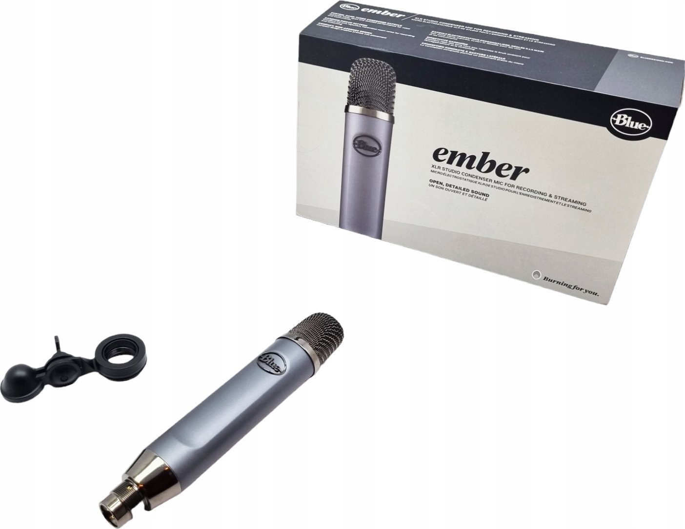 Mikrofon Logitech Blue Microphones Ember - Mikrofon - Slate