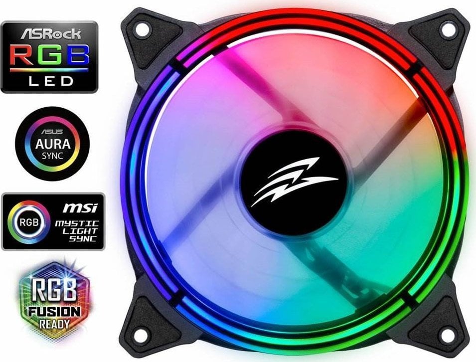 Wentylator Evolveo EVOLVEO 12RS ventilátor 120mm, ARGB ring, slave