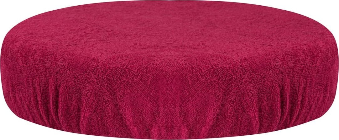 Activeshop Pokrowiec frotte na taboret fuksja