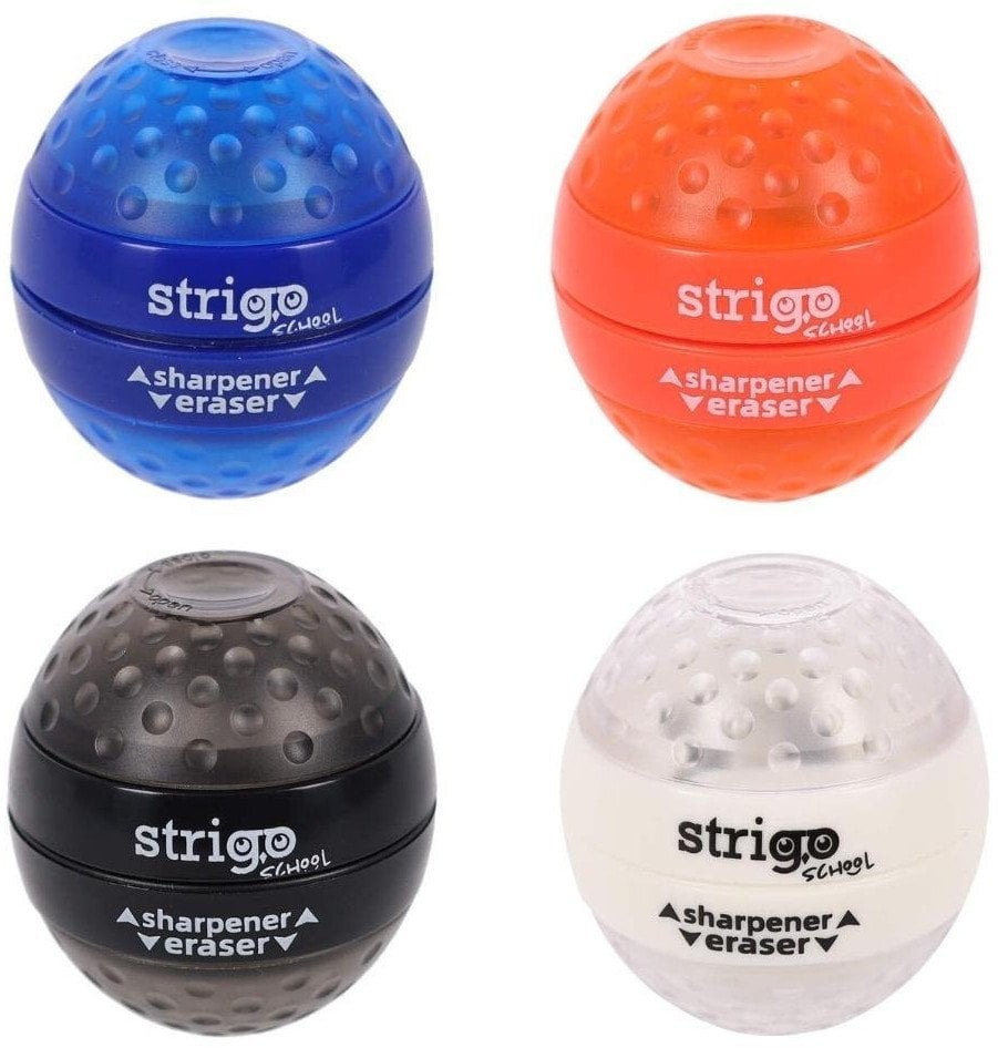 Strigo Temperówka na dwie grubości Kula (24szt) STRIGO