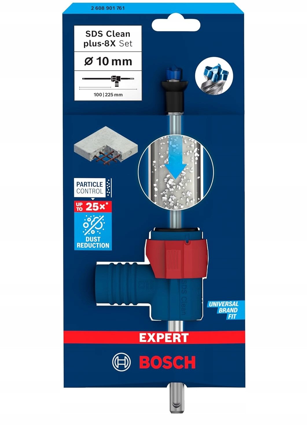 WIERTŁO SDS PLUS Z ODSYS. Clean 10x100 P