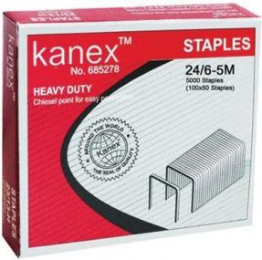 Kanex Zszywki 24/6, 5000 szt. (162343)