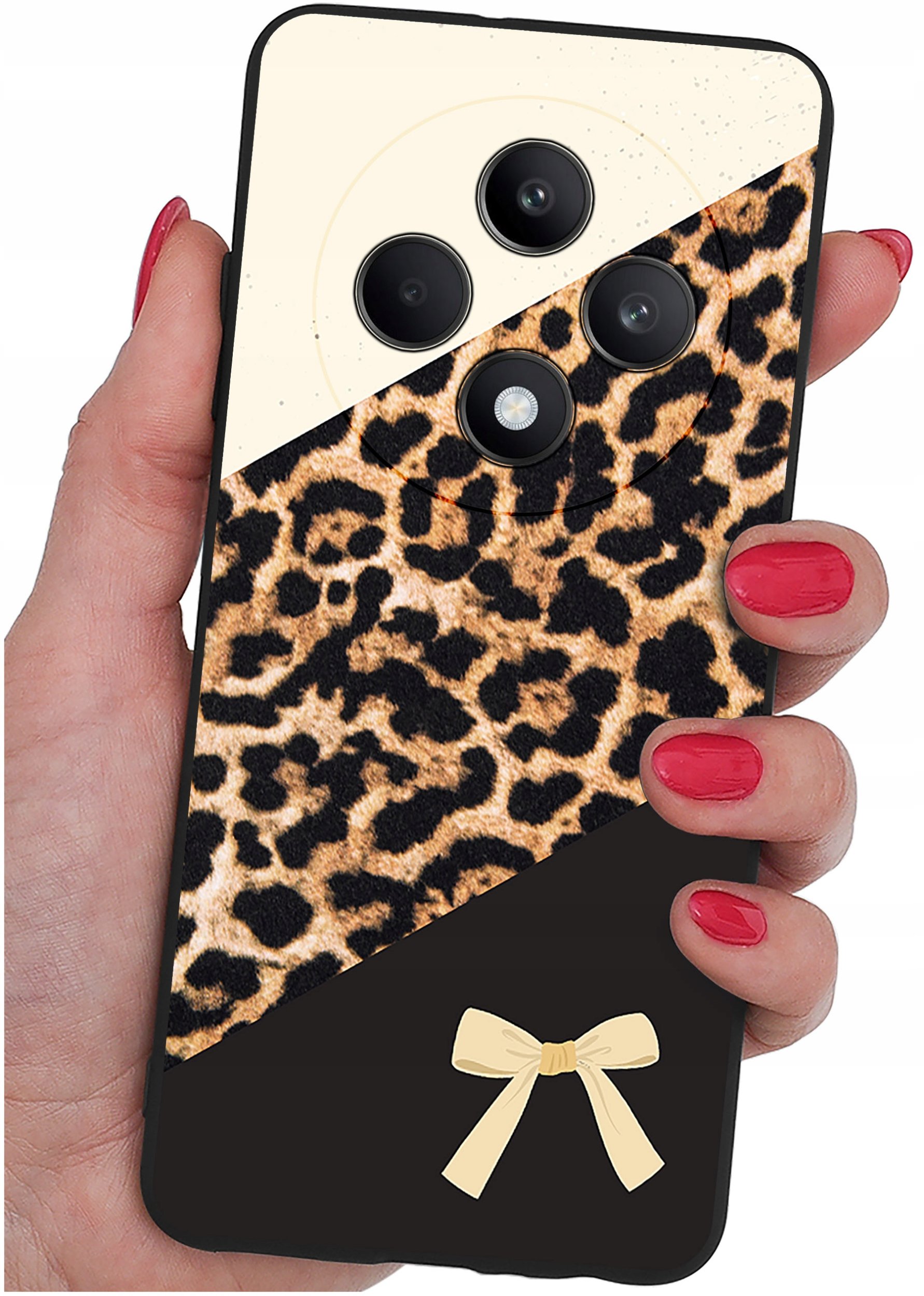 Etui do Oppo Reno 12 F 5G | 12 FS 5G WZORY |SILIKONOWE MATT CASE + SZKŁO 9H