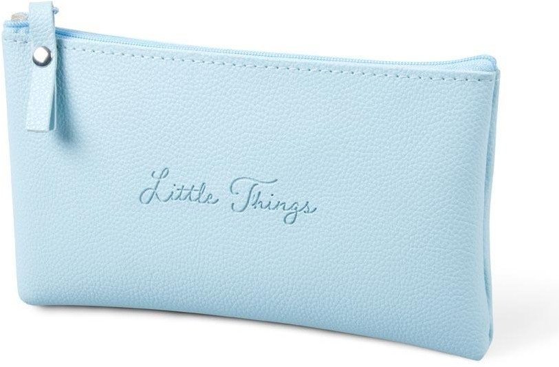 Piórnik saszetka Little things jasny niebieski