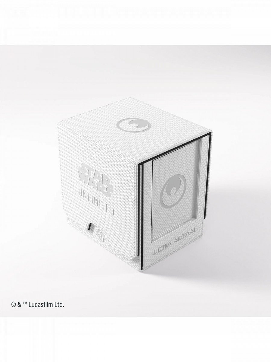 Gamegenic: Star Wars Unlimited Card Game - Twin Suns Deck Pod - White / Black