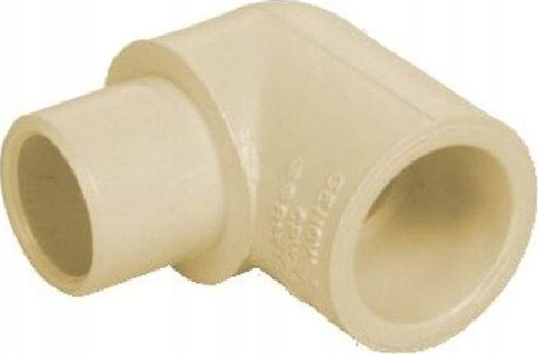 IDMAR Kolanko CPVC nyplowe 90 1/2" system klejony - ciepła woda; CPVCKKW015XKZ015-90.302