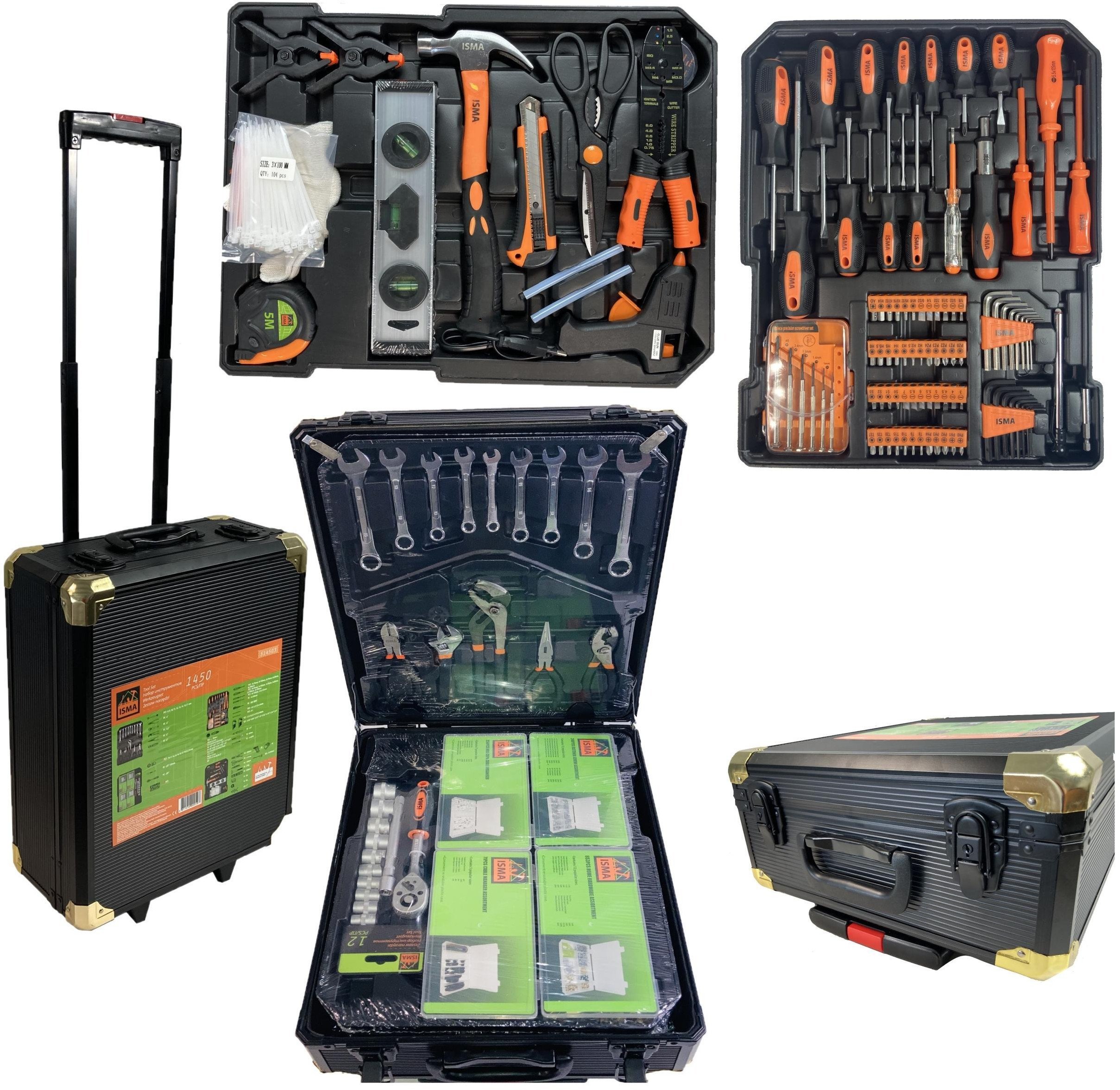 Zestaw narzędzi 1450el.