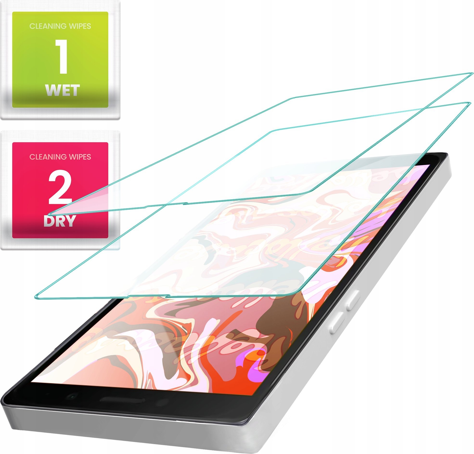 Hello Case 2-PAK Szkło Hartowane do Sony Xperia 5 Iii (szybka, płaskie 2.5D, ochronne)