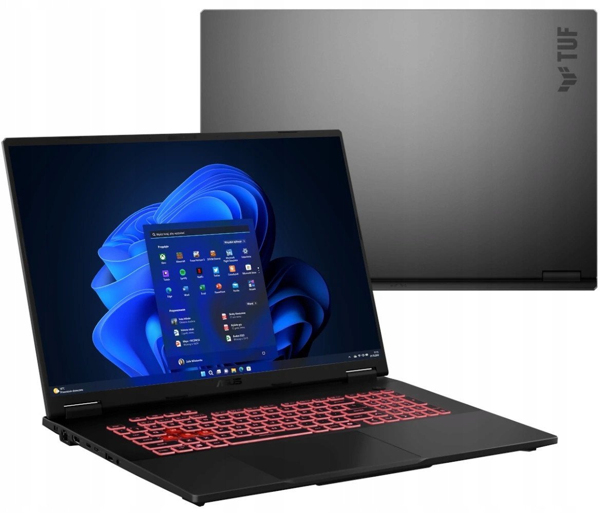 Laptop ASUS TUF Gaming A18 FA808UM-S9016W Ryzen 7 260 18" 2,5K 240Hz 16GB 512SSD RTX5060 DLSS 4 W11