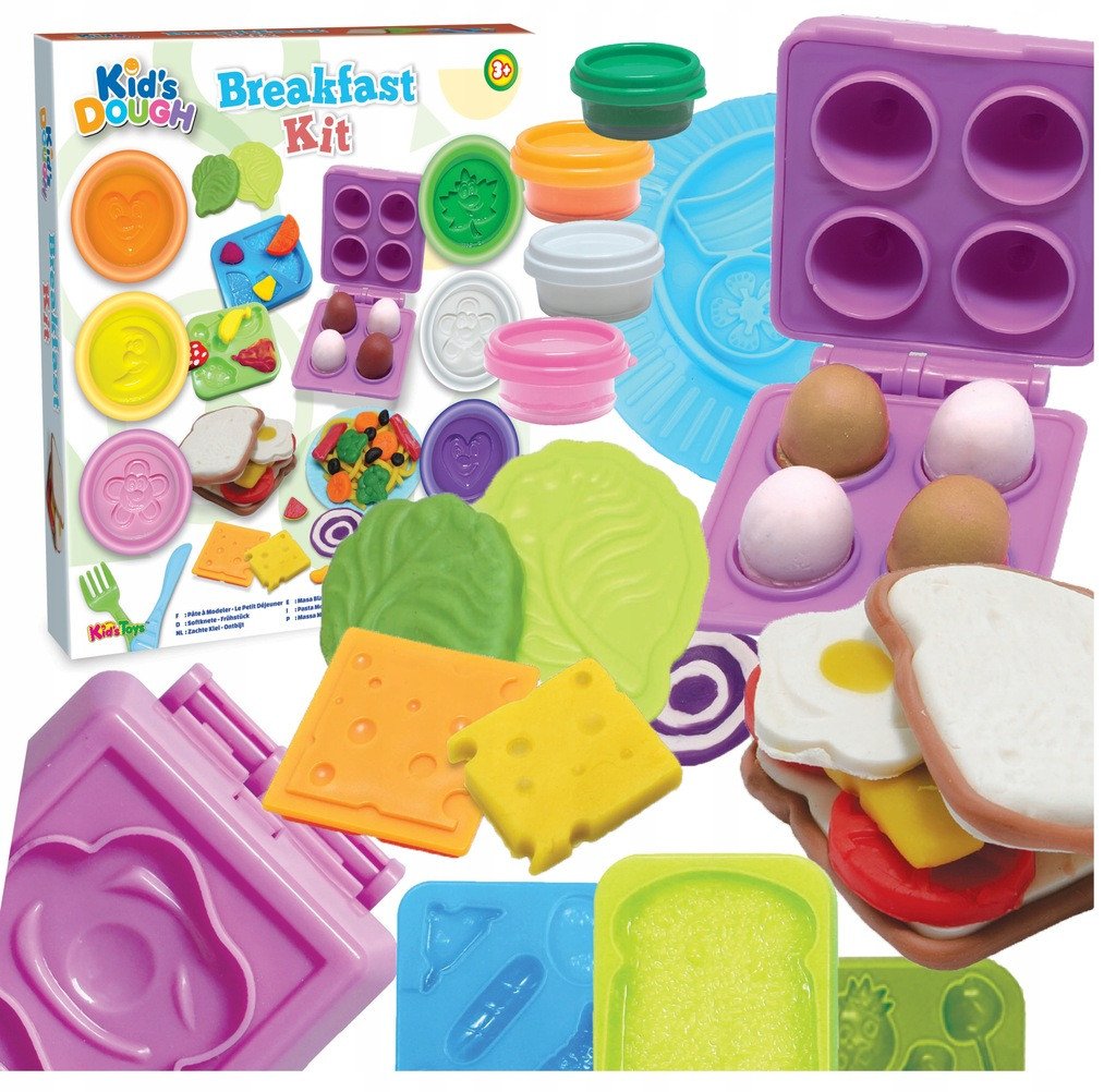 Ciastolina ciastomasa maszynka ciasto masa plastyczna plastelina śniadanko