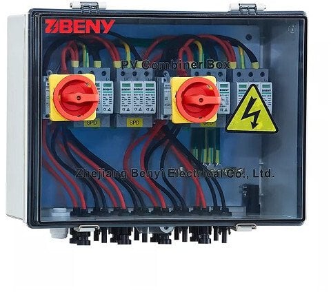 Hismart PV atjungimo skydelis, DC 4in-4out, išorinis