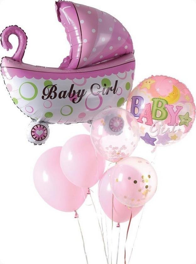 Zestaw balonów Girl 9el
