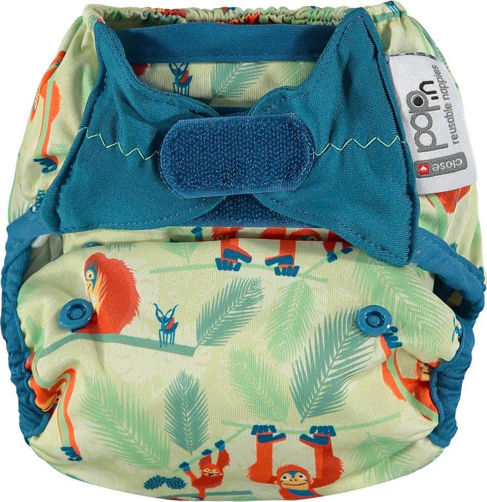 Close Caboo Otulacz, pieluszka wielorazowa z rzepami Orangutan 3-16 kg, 1 szt.