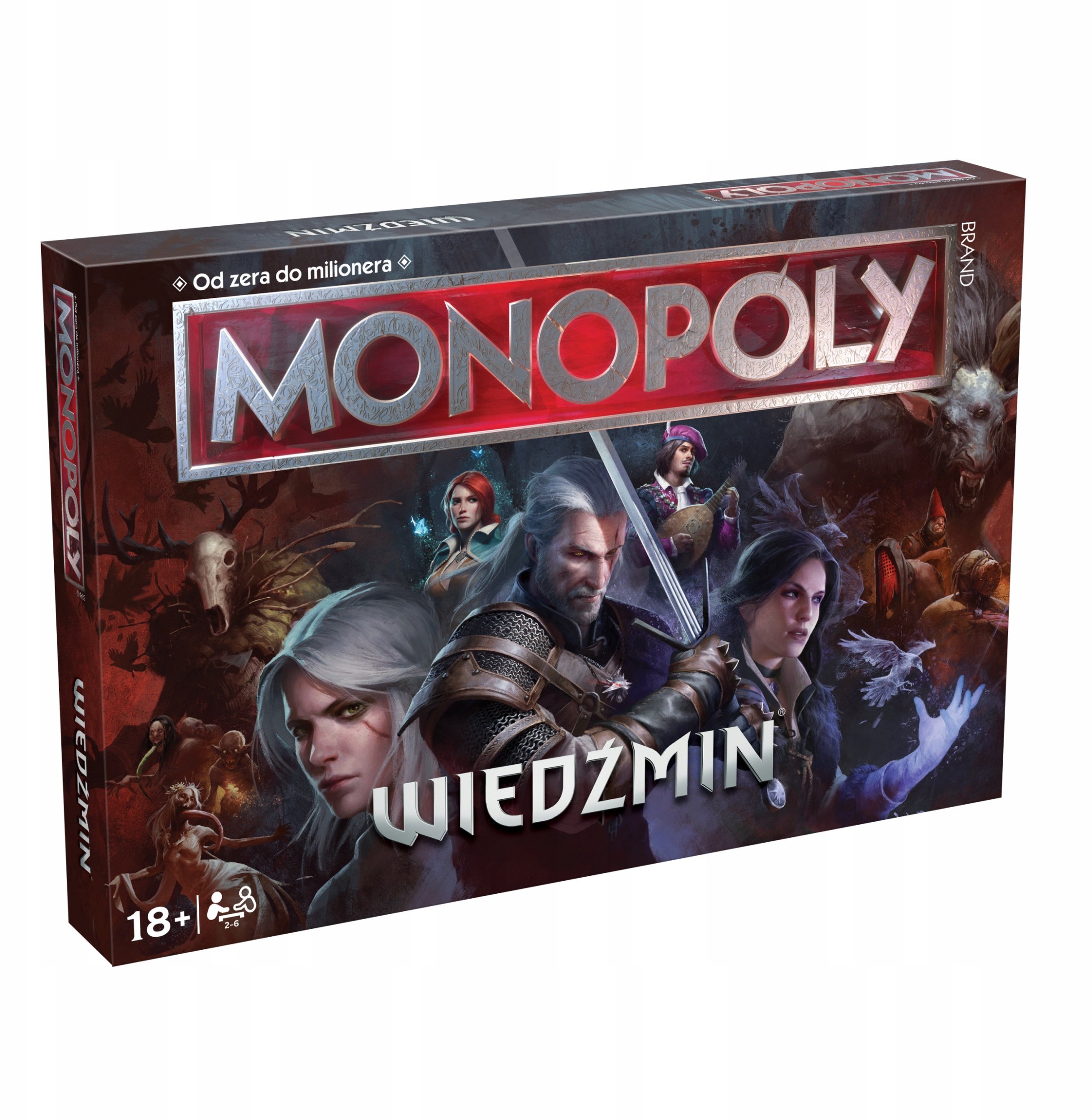 Gra Monopoly The Witcher (PL)