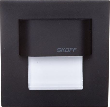 Oprawa schodowa SKOFF Oprawa LED 0.4W 10V IP20 TANGO MINI aluminium czarna ML-TMI-D-H-1-PL-00-01