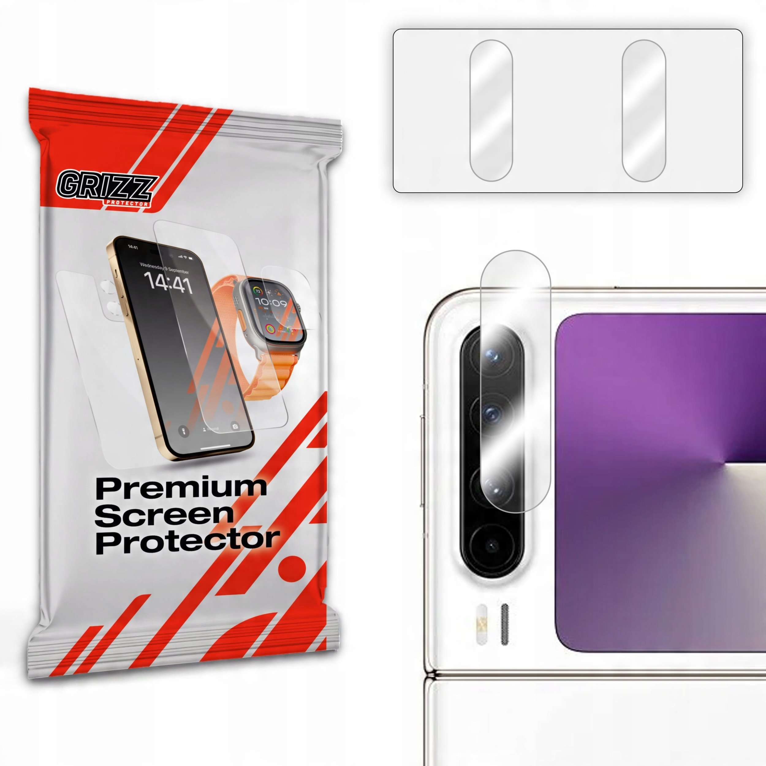 Szkło na aparat GrizzGlass HybridGlass Camera do Huawei Pura X