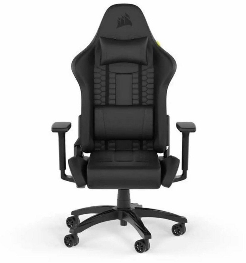Fotel Corsair CORSAIR TC100 RELAXED Gaming Chair Leatherette czarny