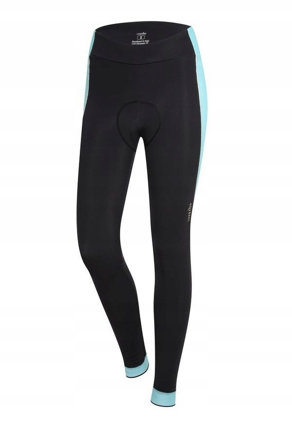 Damskie spodnie rowerowe zeroRH+ Sancy W BLACK - PASTEL WATER - L