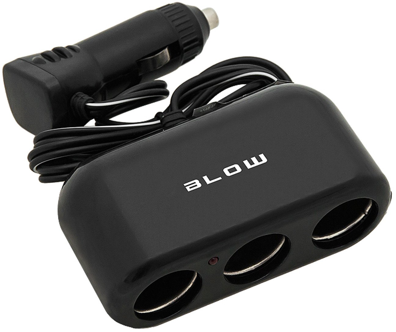 Rozgałęźnik zapalniczki 1x wtyk - 3x gniazdo CS-32