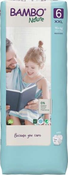 Bambo Nature* 6, 16+ kg, 40 szt.