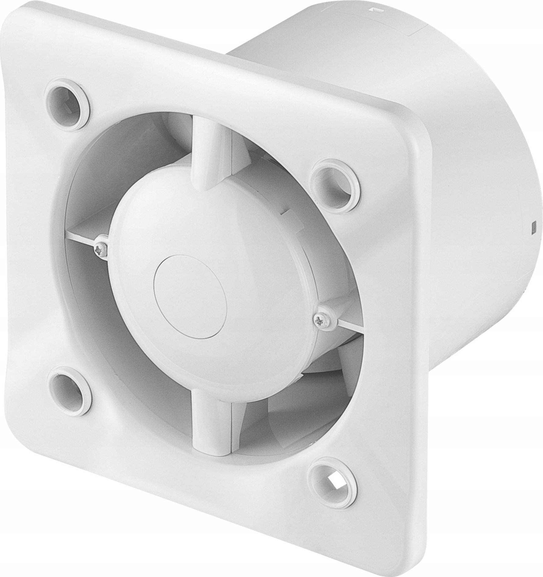 AWENTA Korpus wentylatora Silent Awenta KWS100M 100M fi100mm 75m3/h 4,4W 230V z mikrofalowym czujnikiem ruchu z wyłącznikiem czasowym biały