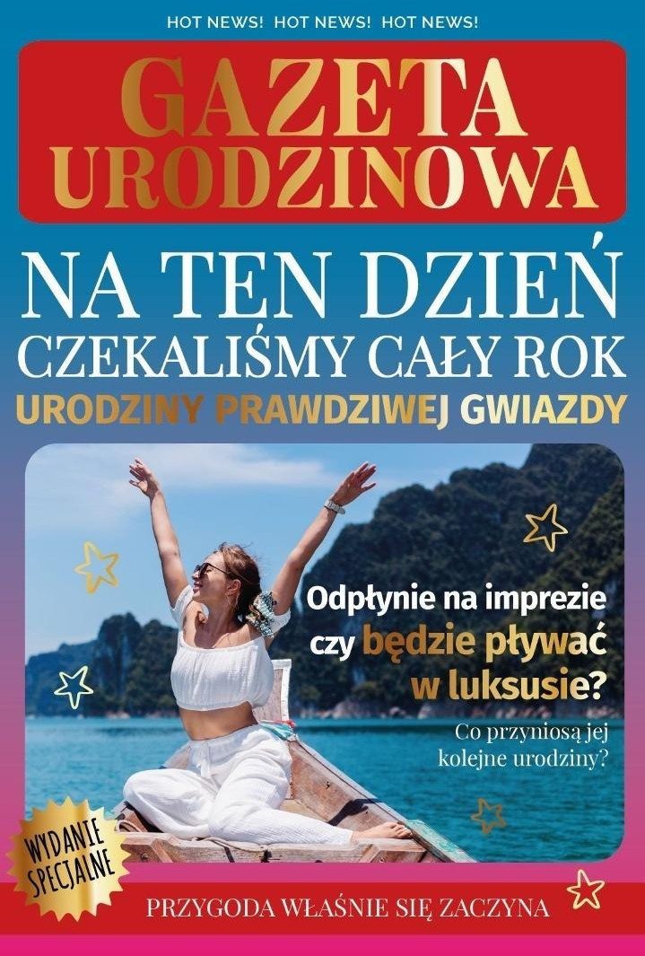 Karnet Urodziny gazeta