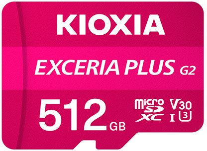 Kioxia LMPL2M512GG2 pamięć flash 512 GB MicroSDXC UHS-I Klasa 10