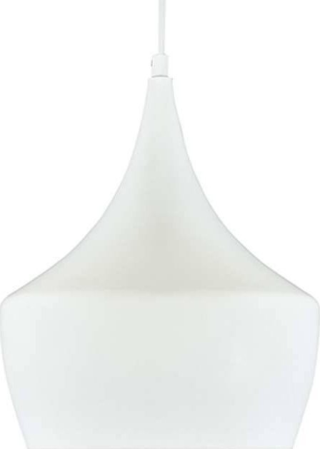 Lampa wisząca Polux LAMPA wisząca MODERN 306760 Polux metalowa OPRAWA skandynawska zwis biały złoty