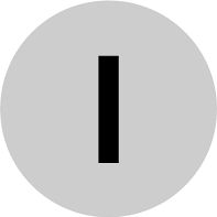 Eaton Soczewka przycisku 22mm płaska biała z symbolem START (218296)