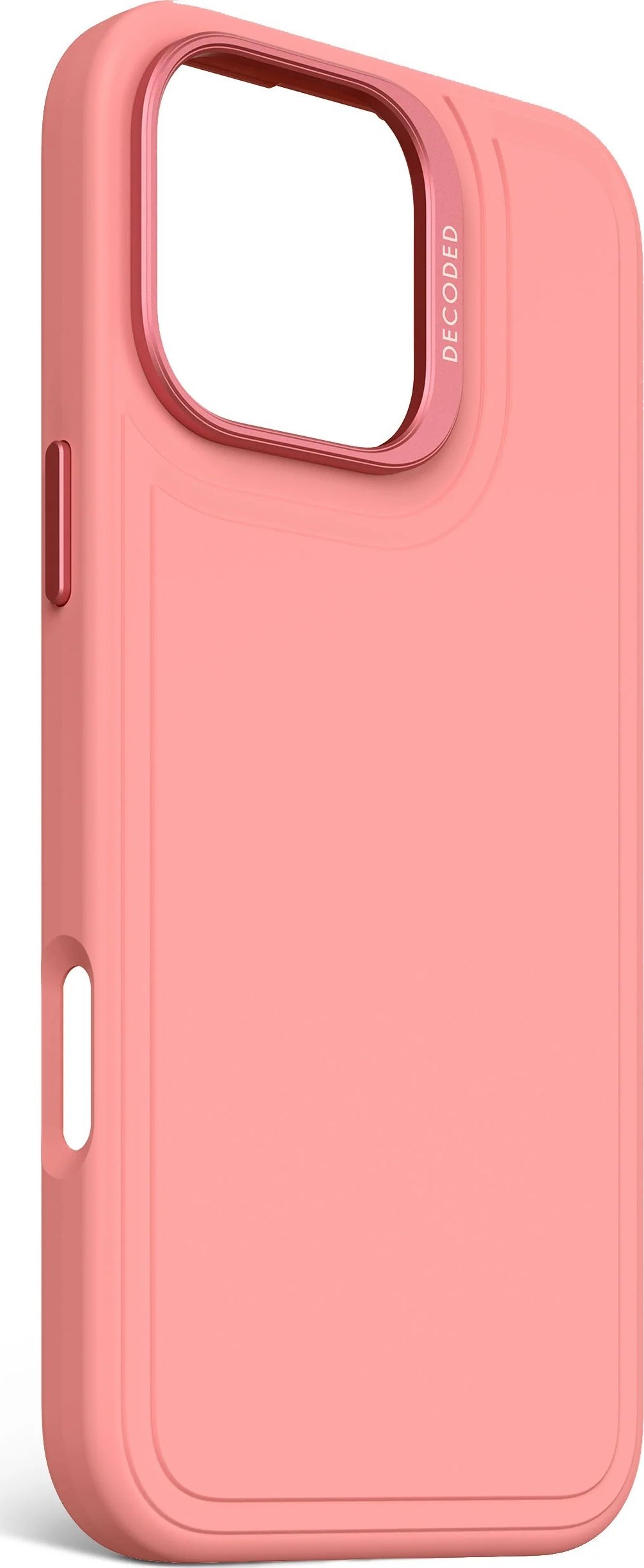Decoded AntiMicrobial Silicone Stacks Backcover - silikonowa obudowa ochronna do iPhone 16 Pro Max kompatybilna z MagSafe (bubble gum)