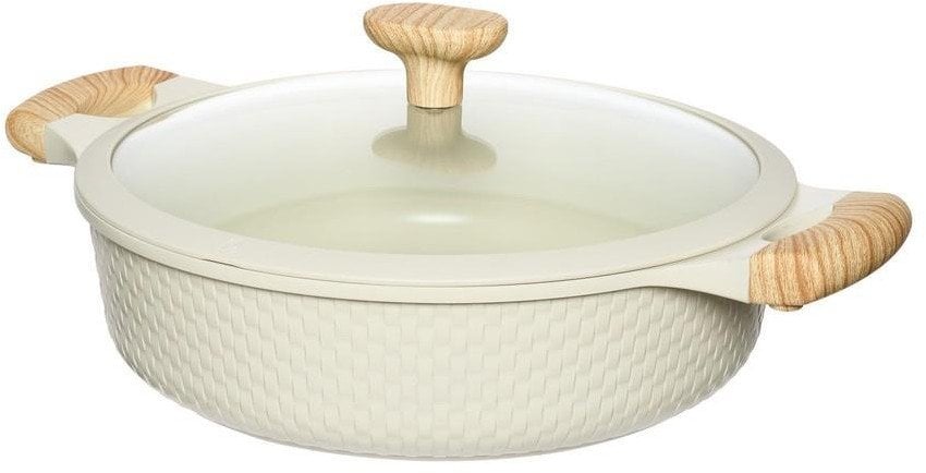 SHALLOW POT D28CM 4.1L/BEIGE 93806 RESTO