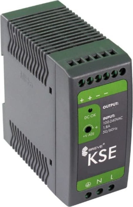 BREVE Zasilacz impulsowy KSE 06012 230/12VDC 60W 5A /na szynę/ 18912-9989