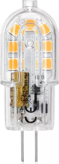 Aigostar Żarówka diodowa SMD LED G4 1,7W biała ciepła 12V/170LM AC/DC Żarówka diodowa SMD LED G4 1,7W biała ciepła 12V/170LM AC/DC