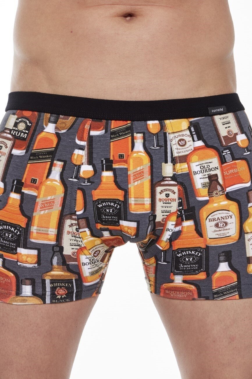 Cornette Bokserki majtki męskie Tattoo 280/228 Whiskey 3 M