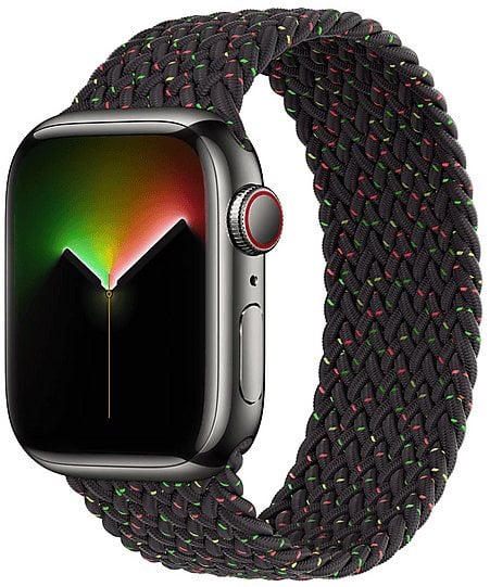 Apple Opaska WATCH BRAIDED STRAP SOLO MMWH3ZM/A 40/41/42MM SIZE 8 BLACK UNITY