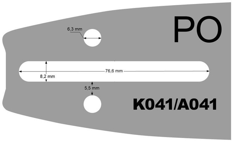 Prowadnica 14 3/8 1,3 Cedrus Pilarka Akumulatorowa Chs350Lix2 580177