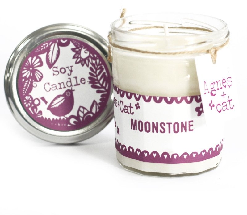 Sojowa świeca w słoiku - Moonstone