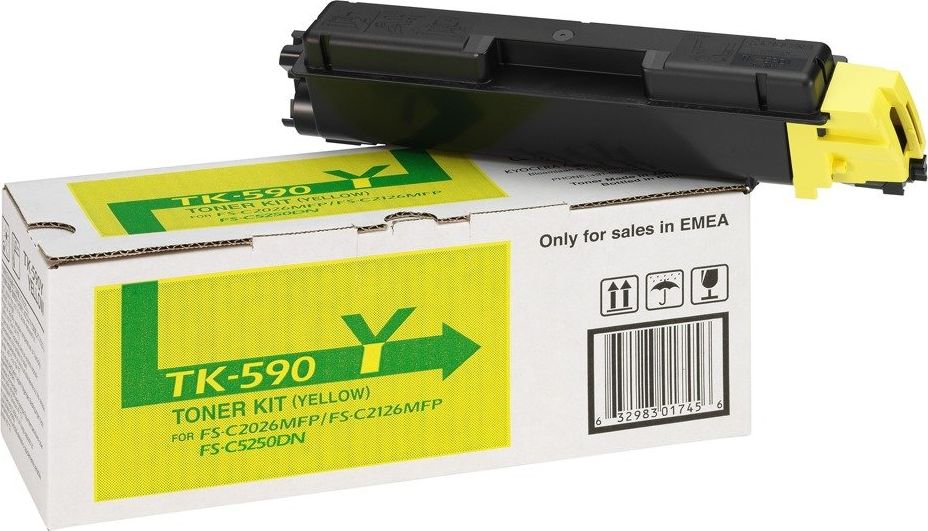 Toner Kyocera TK-590 Yellow Oryginał (TK-590Y)