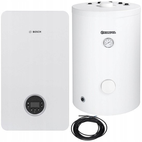 Pakiet 1-fun. kondens – BOSCH CONDENS GC2300iW20P + zbiornik SWK-120 + czujnik c.w.u. (bez wtyczki)Składowe: 7736901547, 7735502290, SWK-120.A.TERMO-T