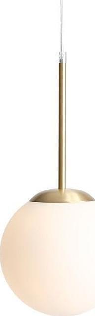 Lampa wisząca Aldex Wisząca lampa BOSSO 1087SX40 Aldex nowoczesna kula mosiądz