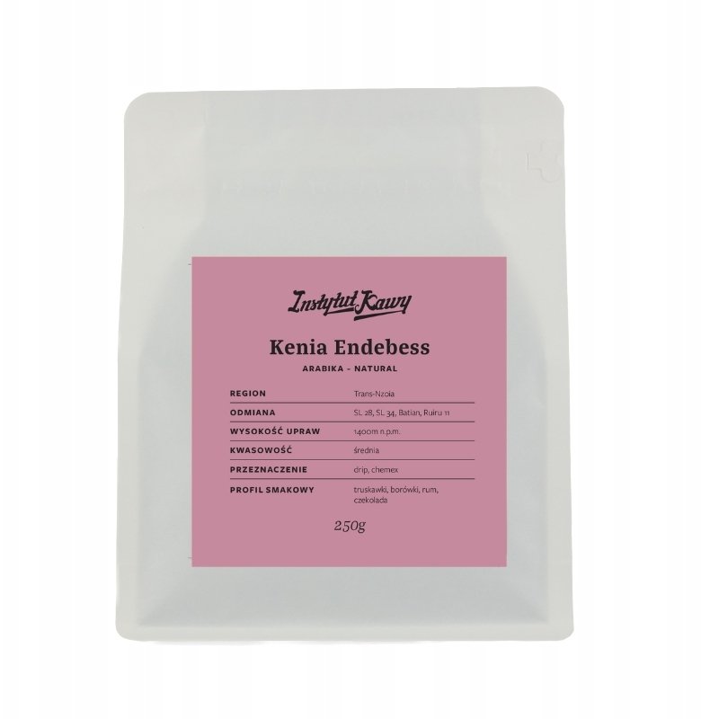 Kawa ziarnista Coffee Plant Kawa ziarnista Kenia Endebess filtr 250g