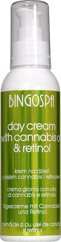 BingoSpa Krem na dzień z olejem Cannabis i retinolem 135g