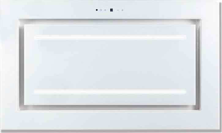 Okap Toflesz TOFLESZ ELIT Białe szkło 96cm - Okap Sufitowy - Silnik poddaszowy 850m3/h Użyj kodu 23TOF05 i płać mniej