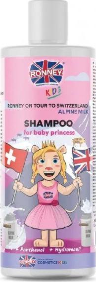Ronney Ronney Kids On Tour To Switzerland Shampoo szampon do włosów dla dzieci Alpejskie Mleko 300ml