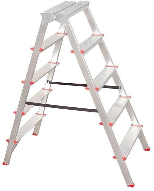 2-SIDED ALUMINIUM FOLDING STAIRS 7-STEP